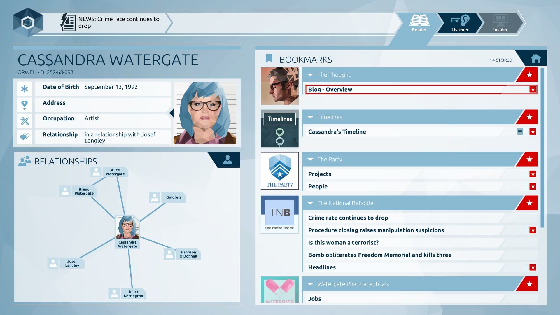 Orwell: Keeping an Eye On You screenshot 6