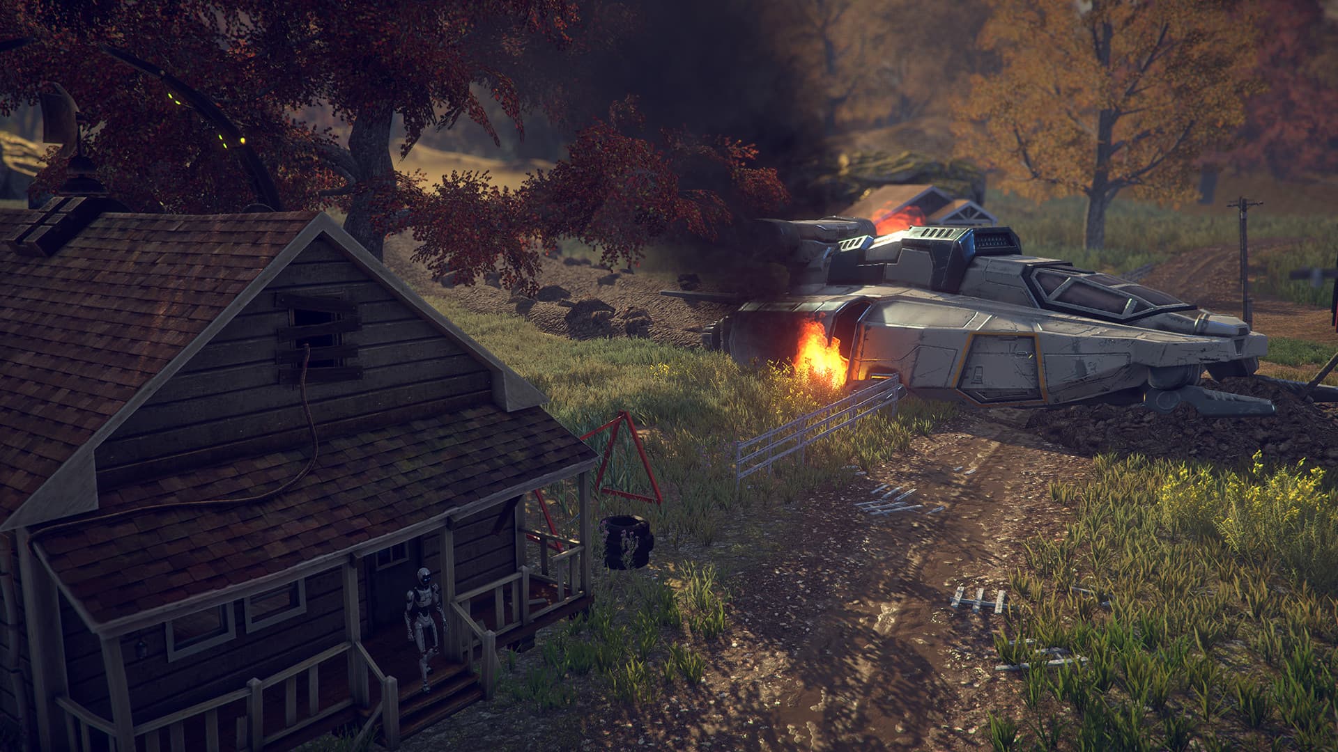 The Uncertain: Episode 1 - The Last Quiet Day screenshot 2